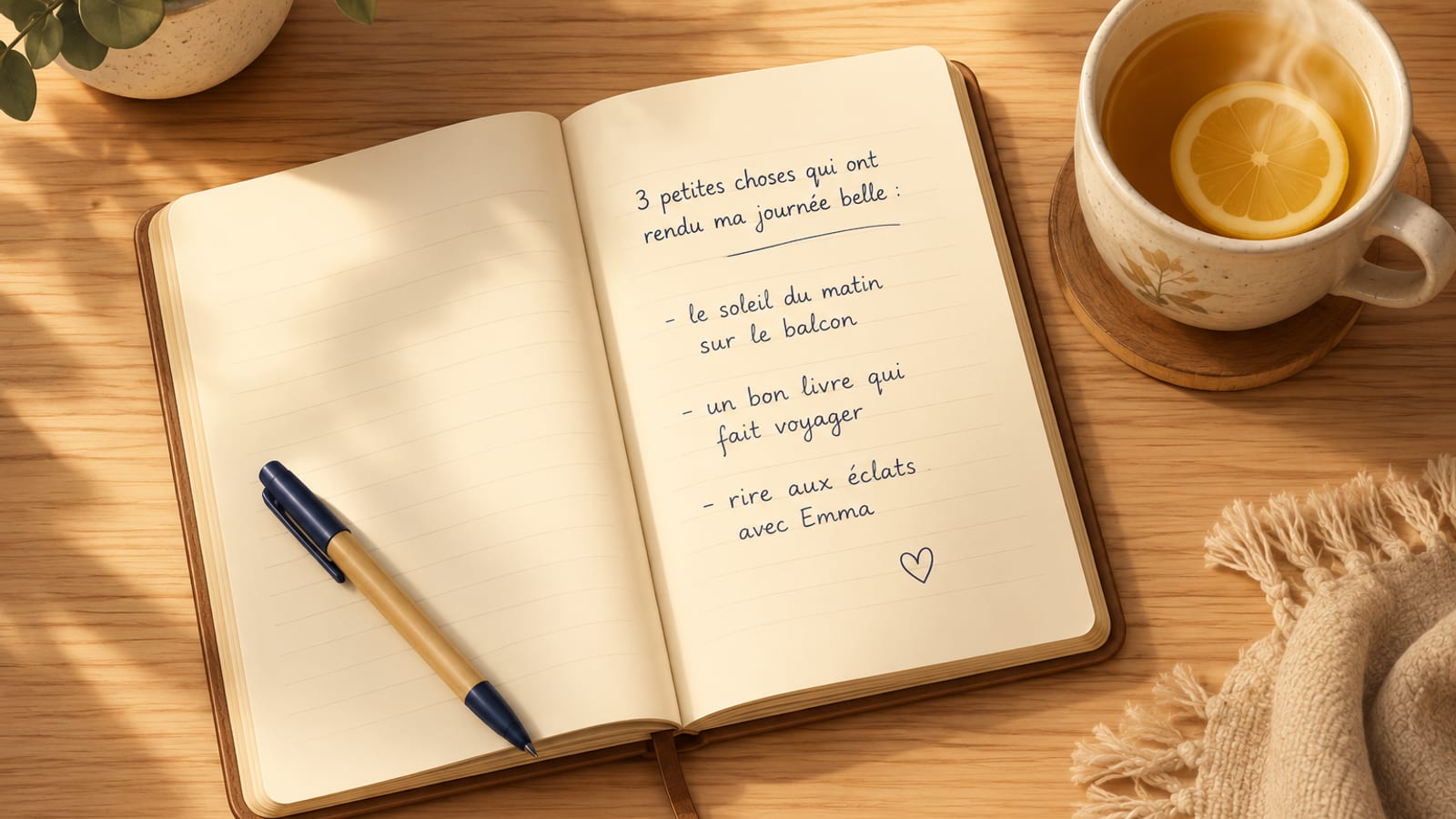 Illustration de l'article — Gratitude et cortisol