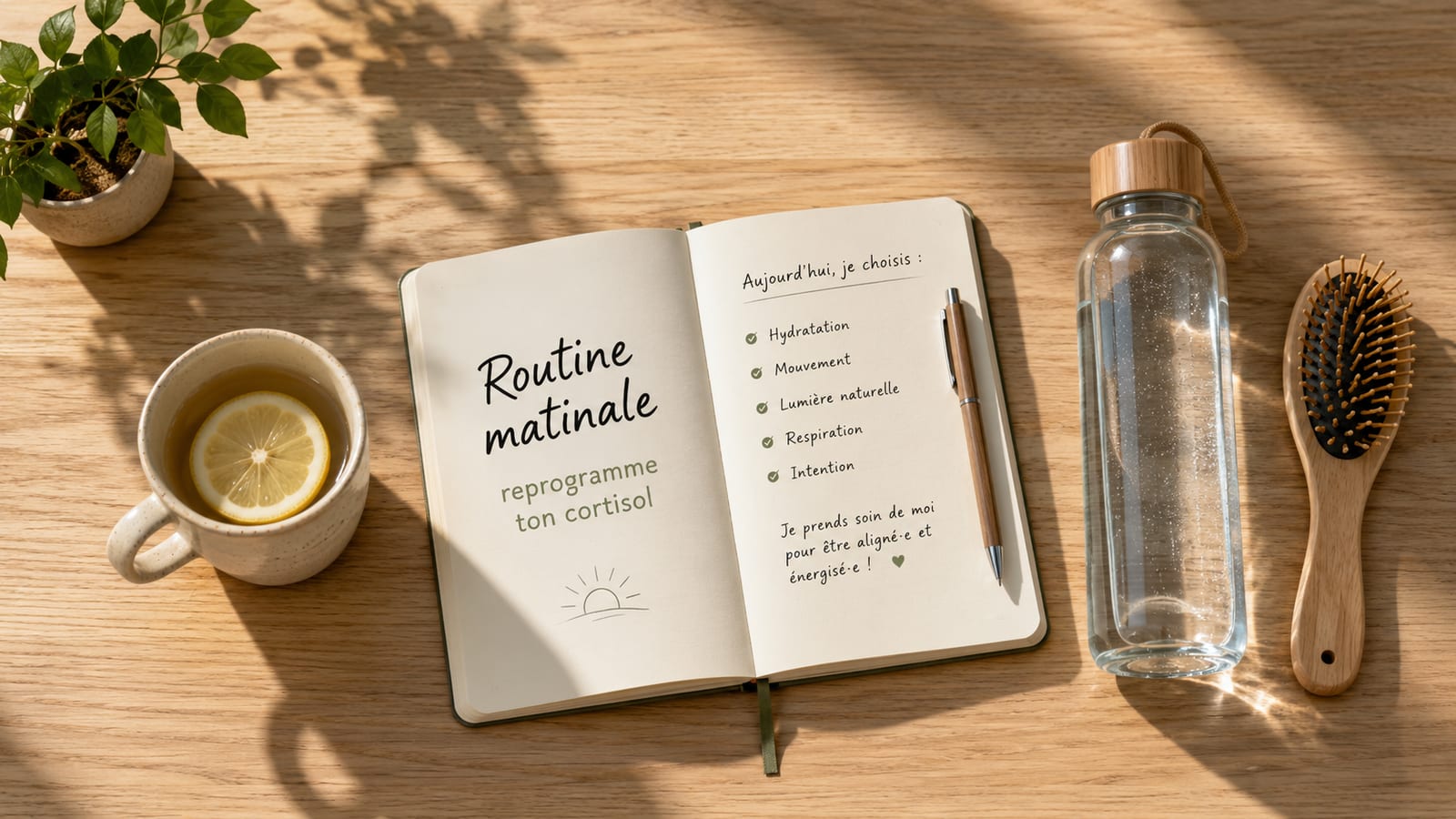Illustration de l'article — Votre routine matinale reprogramme votre cortisol